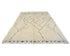 8x11 Moroccan Beige Hand Woven Wool Area Rug